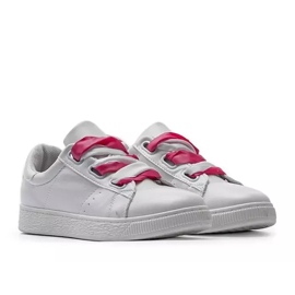 Sneakers bianche con fiocchi Sabine bianca 1