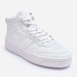 Scarpe sportive da uomo Memory Foam Big Star KK174134 101 bianche bianco 1