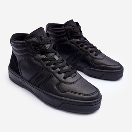 Scarpe sportive da uomo Memory Foam Big Star KK174135 906 nere nero 1
