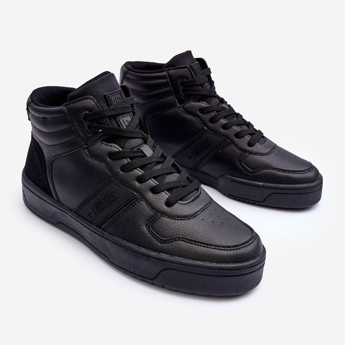 Scarpe sportive da uomo Memory Foam Big Star KK174135 906 nere nero 1