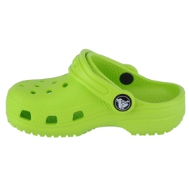 Pantofole Crocs Classic Clog Kids T Jr 206990-3UH verde 1