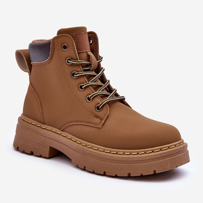Stivali Trapper da donna Warm Corbin beige scuro 1