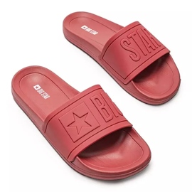 Pantofole da uomo Lopez rosse Big Star rosso 1