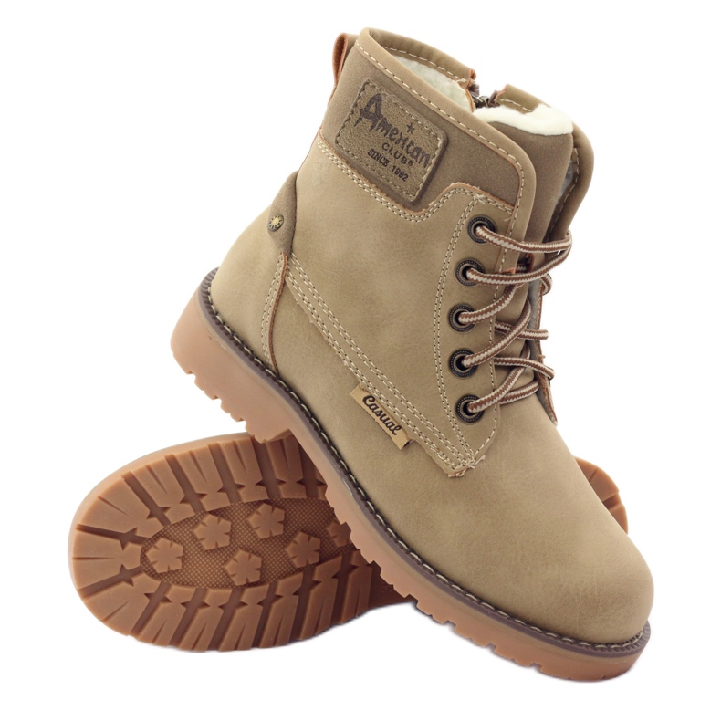Warm Timber giacche American Club 1904 beige 3
