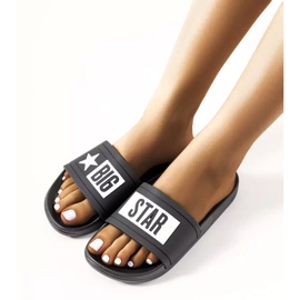 Ciabatte da donna Big Star DD274A266 nere nero 2