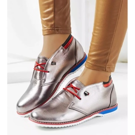 Scarpe da donna argento di Reyes d'argento 1