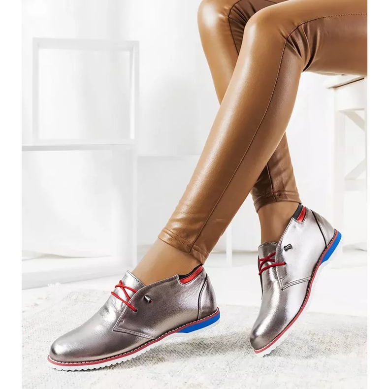 Scarpe da donna argento di Reyes 2