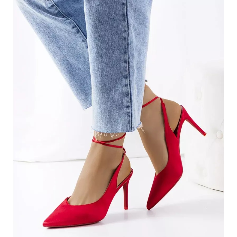 Tacchi rossi con rilegatura Anneli rosso 1