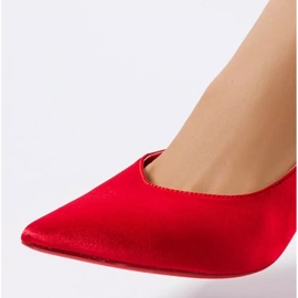 Tacchi rossi con rilegatura Anneli rosso 2