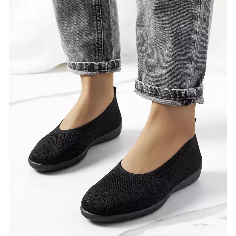 Sneakers nere da donna Bellion nero 1