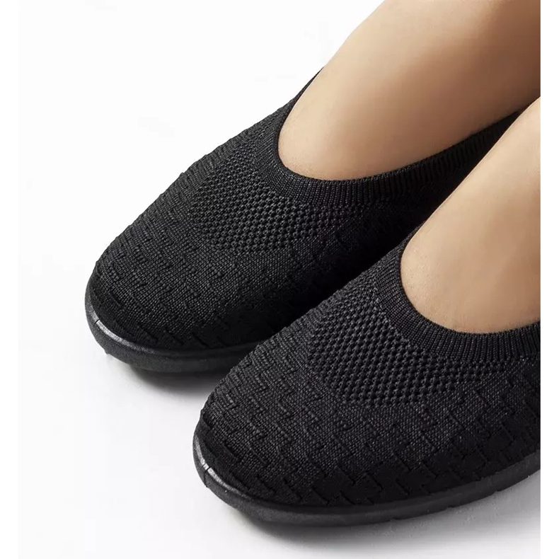 Sneakers nere da donna Bellion nero 2