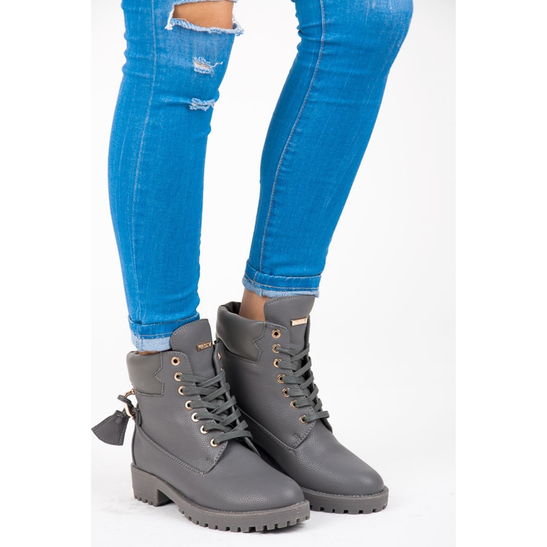 Vices New Collection Trapper alla moda grigio 2
