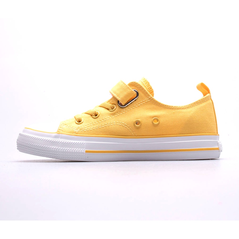 Sneakers Per Bambini Con Velcro Big Star JJ374056 Giallo 3