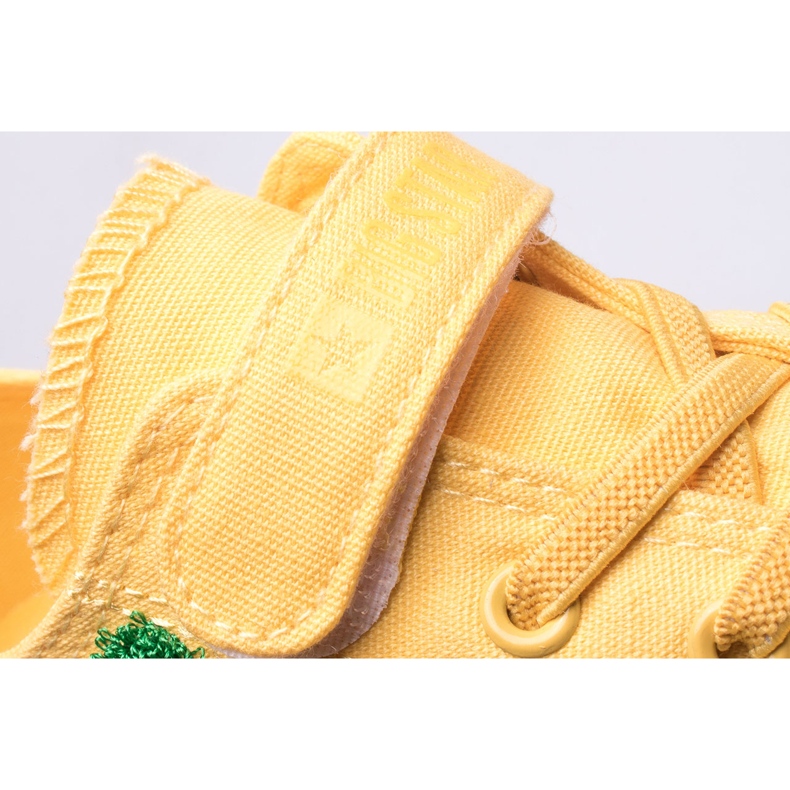 Sneakers Per Bambini Con Velcro Big Star JJ374056 Giallo 1