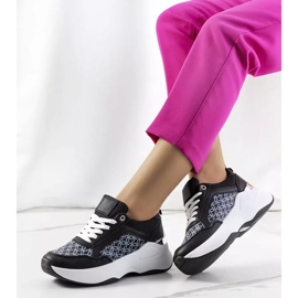 Sneakers sportive nere di Milano nero 2
