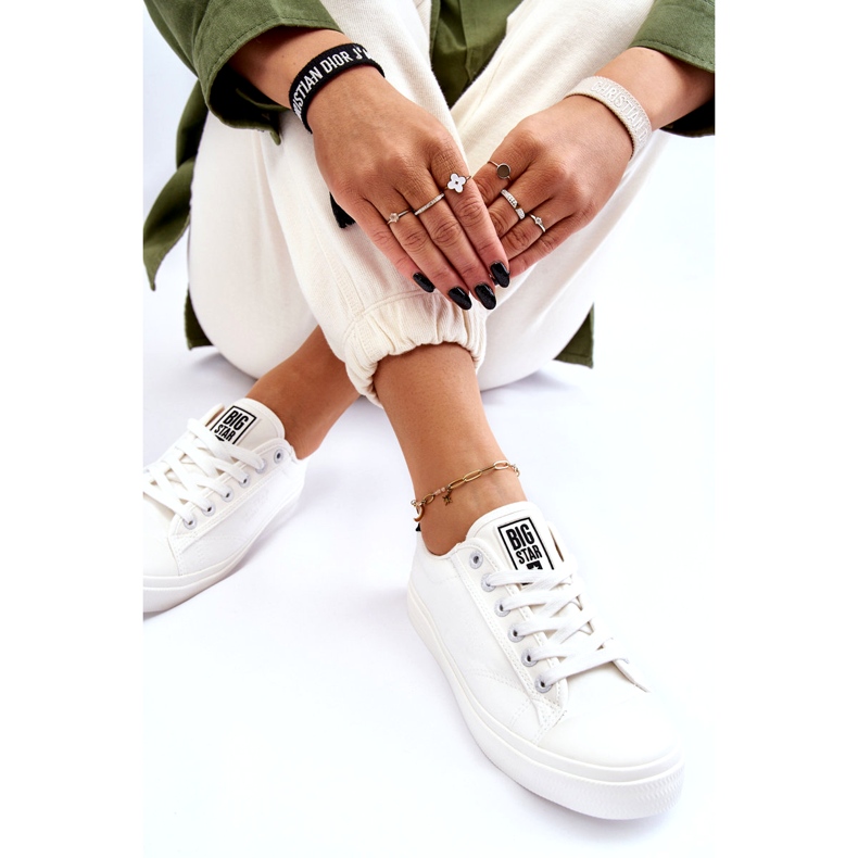 Sneakers Classiche Basse Big Star LL274091 Bianche bianco 5