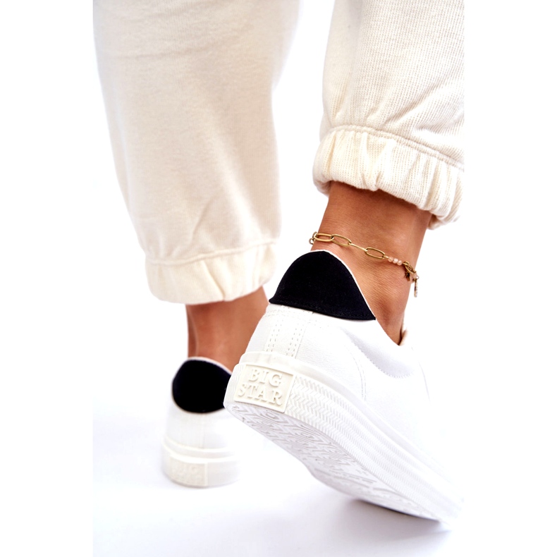 Sneakers Classiche Basse Big Star LL274091 Bianche bianco 2