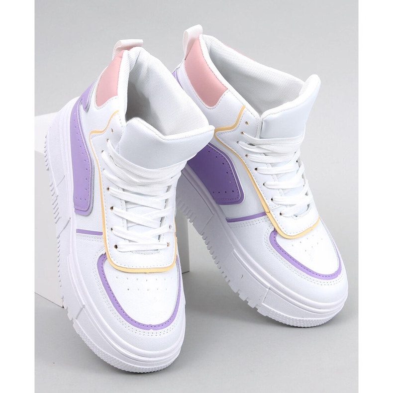 Sneakers alte Storm BIANCO / VIOLA bianca 1