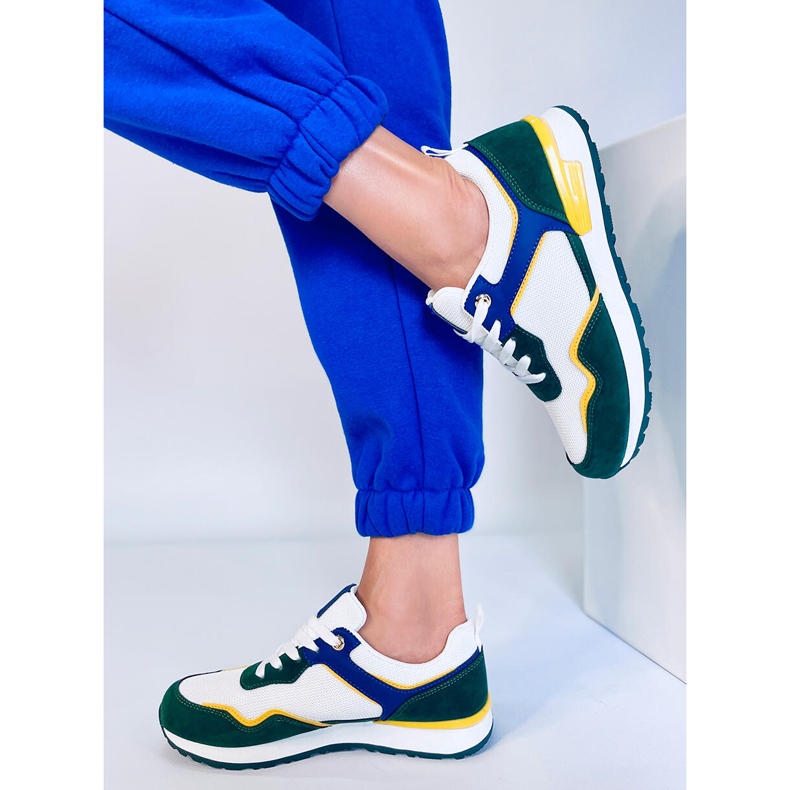 Sneaker da donna Cagle Verde multicolore 2