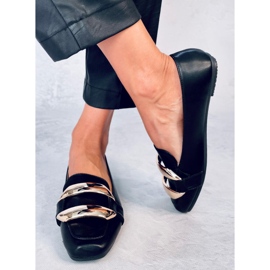 Mocassini da donna Hedd Black nero 2