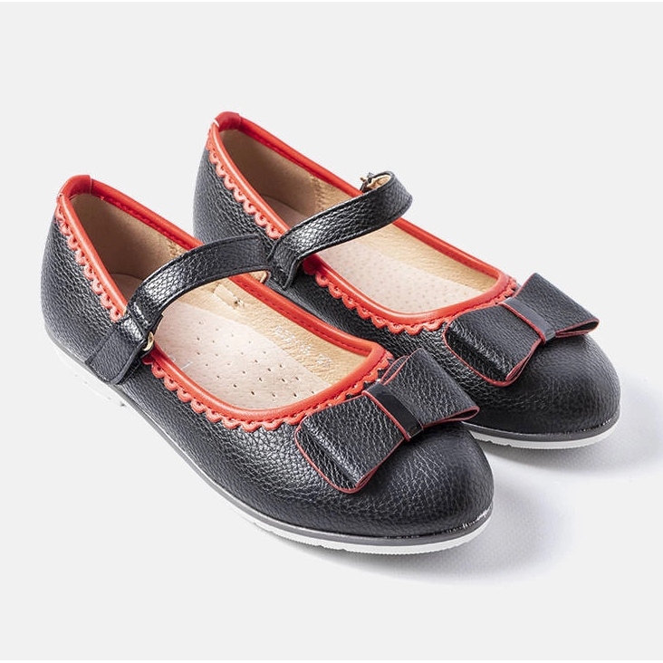 Ballerine nere per bambini Sade nero 1