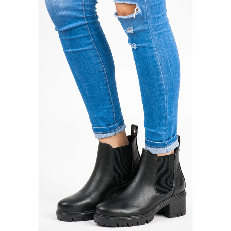 Vices New Collection Stivaletti Chelsea neri nero 1
