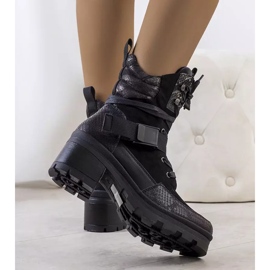BM Scarpe col tacco alto Pilastri nere nero 1