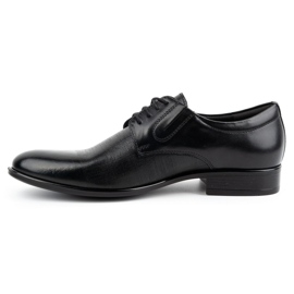 Kampol Scarpe formali da uomo in pelle 358KAM nere nero 1