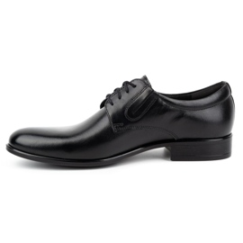 Kampol Scarpe formali da uomo in pelle 323KAM nere nero 1