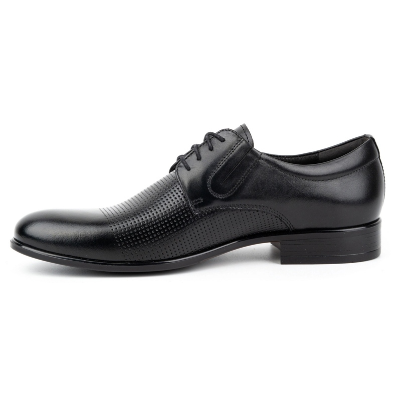 Kampol Scarpe formali da uomo in pelle 324KAM nere nero 1