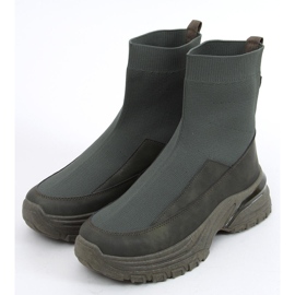Goko Green calzino scarpe sportive verde 1