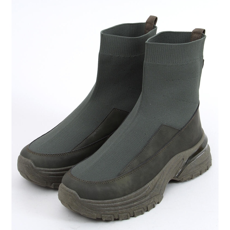 Goko Green calzino scarpe sportive verde 1