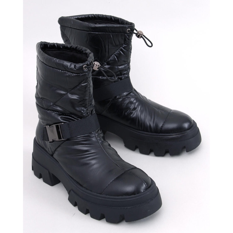 Bisset Stivali in nylon nero 1