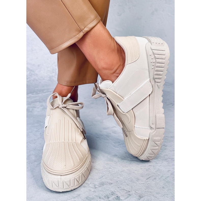 Sneakers Melbo Beige da donna 2