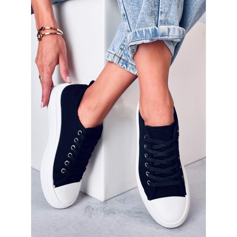 Sneakers da donna Ebbe nere nero 2
