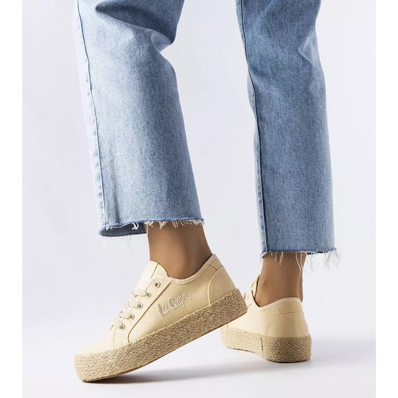 Espadrillas beige Lee Cooper LCW-23-31-1795L 1