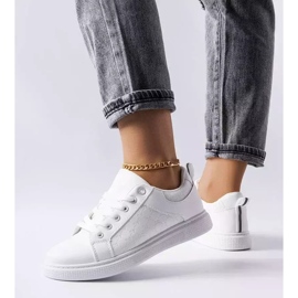 BM Sneakers bianche con goffratura Dreux bianco 2