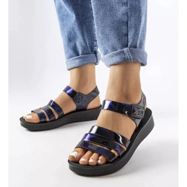 Sandali QT2311-6 Navytpu nero 1