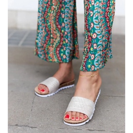 Ciabatte glitter oro di Issiglio d'oro 1