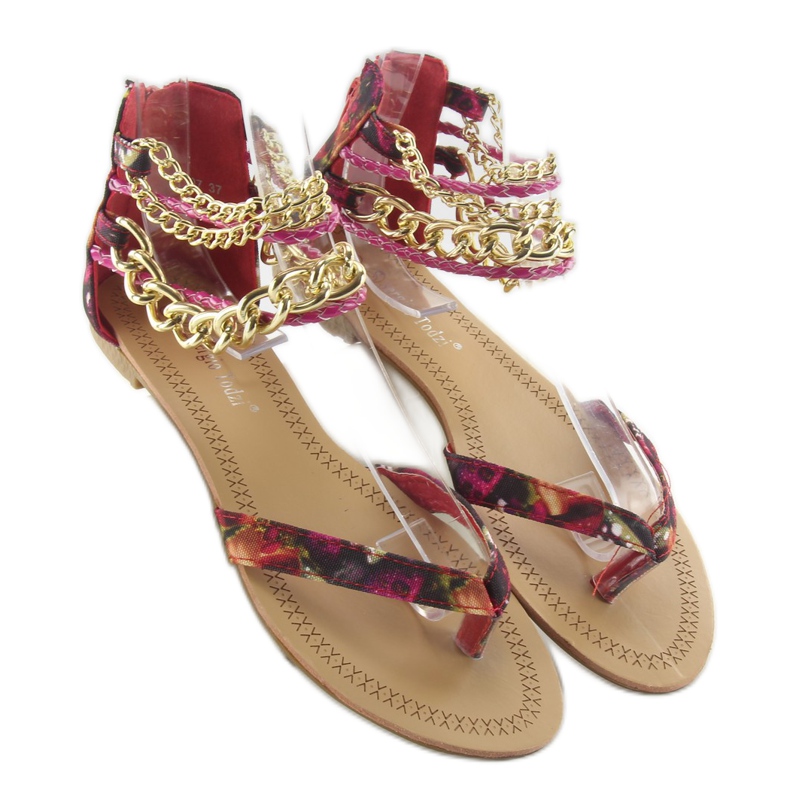 Infradito L797 Rosso 1