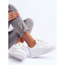 PG1 Sneakers con plateau da donna bianche Finos bianca 2