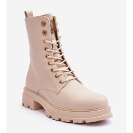 Vinceza Stivaletti Operaio Yemannis Beige 1