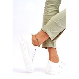 Sneakers basse con lacci Big Star LL274968 Bianche bianca 3