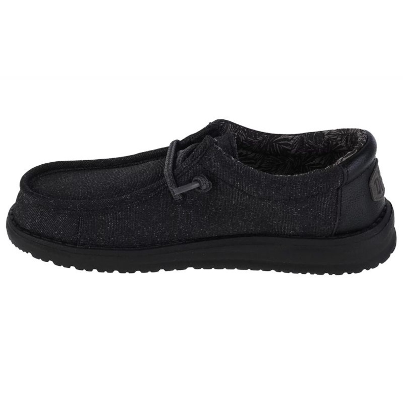 Hey Dude Ehi amico, scarpe Wally Youth Basic 40041-001 nero 1