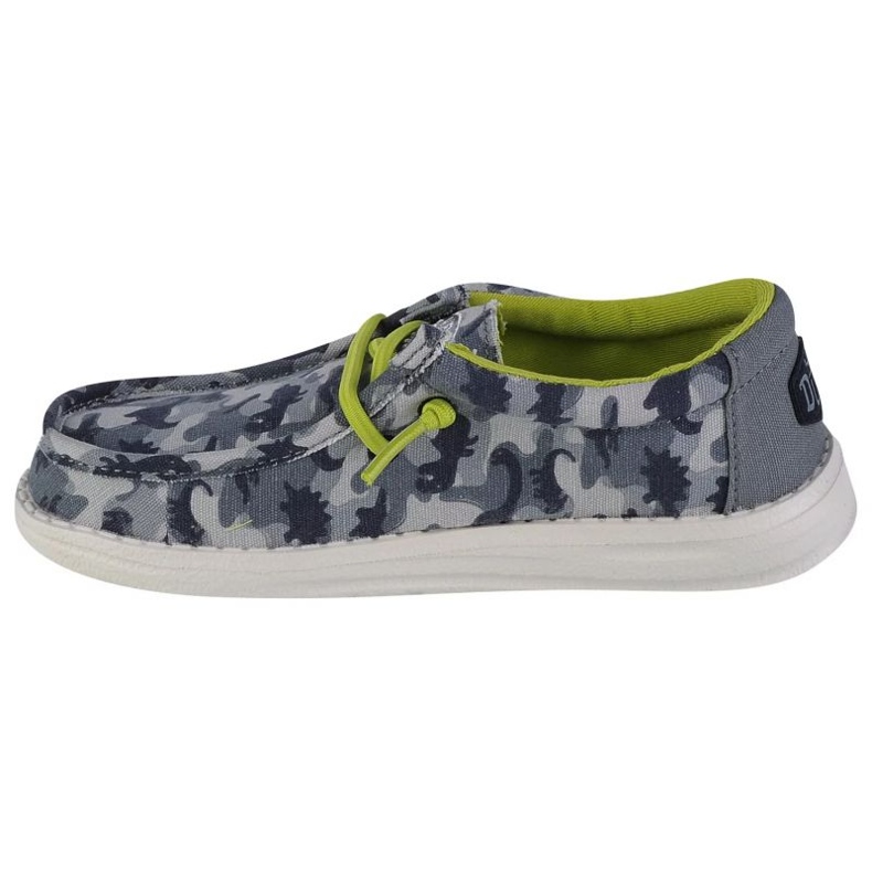 Scarpe Hey Dude Wally Gioventù Camodino Jr 40043-425 grigio 1