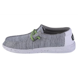 Scarpe Hey Dude Wally Youth Sox Jr 40049-1KA grigio 1