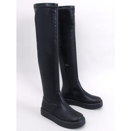 Stivali con suola spessa di Baird Black nero 1