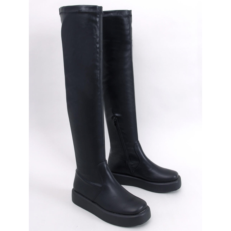 Stivali con suola spessa di Baird Black nero 1