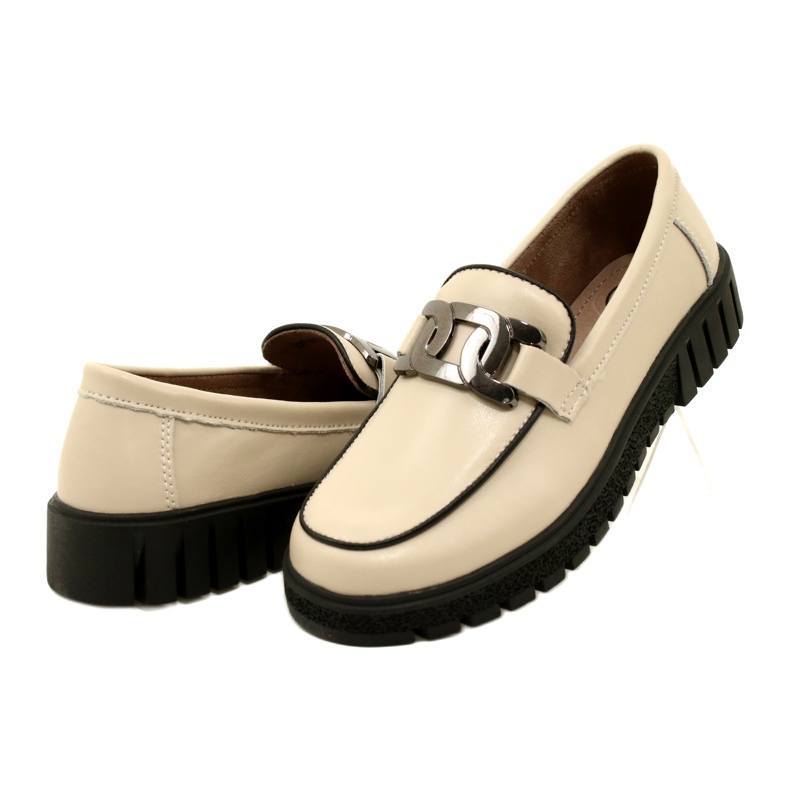 Scarpe Eleganti da Donna in Pelle Filippo DP4728/23 BE beige 3