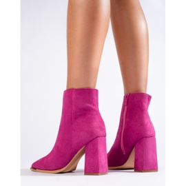 Stivali da donna fucsia sul post Shelovet rosa 2